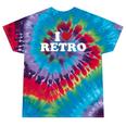 I Love Retro Vintage 80s 90s Nostalgia Tie-Dye T-Shirts Festival Tie-Dye