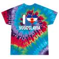 I Love Yugoslavia Proud Yugoslav Nostalgia Saying Tie-Dye T-Shirts Festival Tie-Dye