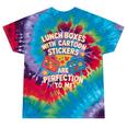 Lunch Boxes With Stickers Lunch Box Nostalgia Retro Tie-Dye T-Shirts Festival Tie-Dye