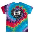 Mixed Tape Emotions Music Lover Nostalgia Quote Tie-Dye T-Shirts Festival Tie-Dye