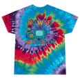 No Wi-Fi No Problem – Retro Dial Up Tech Nostalgia Premium Tri-Blend Tie-Dye T-Shirts Festival Tie-Dye