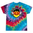 Nostalgia Chest Flag GDR Tie-Dye T-Shirts Festival Tie-Dye