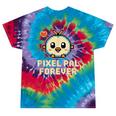 Pixel Art Pet Y2K Retro Vintage Digital Nostalgia Y2K Tech Tie-Dye T-Shirts Festival Tie-Dye