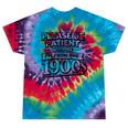 Please Be Patient I'm From The 1900s Boomer Gen-X Tie-Dye T-Shirts Festival Tie-Dye