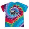 Please Be Patient I'm From The 1900s Oxen And Wagon Premium Tie-Dye T-Shirts Festival Tie-Dye