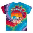 Please Be Patient I'm From The 1900s Sunset Vintage Wagon Premium Tie-Dye T-Shirts Festival Tie-Dye