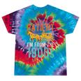 PLEASE BE PATIENT I'M FROM THE 1900s Vintage 1900s 90s Premium Tie-Dye T-Shirts Festival Tie-Dye