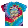 Retro Cassette Never Forget Nostalgia Vintage Tie-Dye T-Shirts Festival Tie-Dye