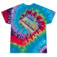 Retro Cassette And Pencil 80s 90s Nostalgia Music Lover Tie-Dye T-Shirts Festival Tie-Dye
