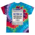 Retro Computer Dialog Box 90s Desktop Interface Nostalgia Tie-Dye T-Shirts Festival Tie-Dye