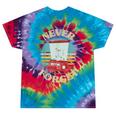 Retro Gaming Never Forget Nostalgia Vintage Tie-Dye T-Shirts Festival Tie-Dye