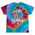 Retro It's My 18th Birthday Boho Nostalgia Women Kids Tie-Dye T-Shirts Festival Tie-Dye
