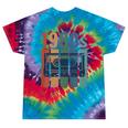 Retro Nineties Style Audio Tape Nostalgia Year 1990 Premium Tri-Blend Tie-Dye T-Shirts Festival Tie-Dye