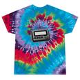 Retro Pager 90s Nostalgia Premium Tri-Blend Tie-Dye T-Shirts Festival Tie-Dye