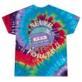 Retro Pager Never Forget Nostalgia Vintage Tie-Dye T-Shirts Festival Tie-Dye