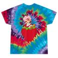 Strawberry Shortcake Sitting On Strawberry Retro Nostalgia Tie-Dye T-Shirts Festival Tie-Dye
