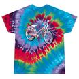 Vintage Bicycle With Playing Cards Nostalgia Premium Tri-Blend Tie-Dye T-Shirts Festival Tie-Dye