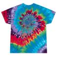 Vintage Locomotive Nostalgia Railroad Stars Tie-Dye T-Shirts Festival Tie-Dye