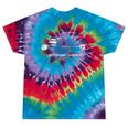 Vintage Vibes Automotive Nostalgia Classic Hotrod Car Tie-Dye T-Shirts Festival Tie-Dye