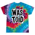 Wastoid 80s Slang Retro Teen Quote Gen X Nostalgia Tie-Dye T-Shirts Festival Tie-Dye