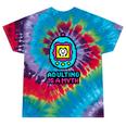 Women's Adulting Is A Myth Retro Pixel Pet Nostalgia Millennials Tie-Dye T-Shirts Festival Tie-Dye