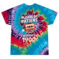 Women's Please Be Patient I'm From The 1900s Vintage Men Women Tie-Dye T-Shirts Festival Tie-Dye