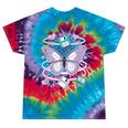 Y2K Butterfly Floppy Disk Art Digital Nostalgia Tie-Dye T-Shirts Festival Tie-Dye Y2K Butterfly Floppy Disk Art Digital Nostalgia Tie-Dye T-Shirts Festival Tie-Dye