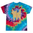 Yk2 Cat With Tomboy Tail 90s Nostalgia Downtown Indie Tie-Dye T-Shirts Festival Tie-Dye
