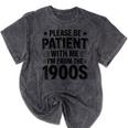 1900s Generation – Nostalgia Graphic Mineral Wash Tshirts Mineral Black