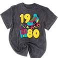 1980 Retro Raised In The 80s Old School Nostalgia Vibes Mineral Wash Tshirts Mineral Black