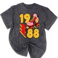 1988 Retro Roller Skate Vintage 80s Nostalgia Collector Mineral Wash Tshirts Mineral Black 1988 Retro Roller Skate Vintage 80s Nostalgia Collector Mineral Wash Tshirts Mineral Black