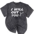 2018 Cosmetology Graduation Design Hair Stylists Mineral Wash Tshirts Mineral Black