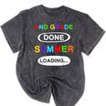 2nd Grade Graduation Shirt 2nd Grade Done Summer Loading Mineral Wash Tshirts Mineral Black
