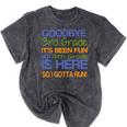 3rd Grade Graduation To 4th T-Shirt Kids Tee Fourth Mineral Wash Tshirts Mineral Black