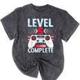 5th Grade Graduation Elementary School Graduate Level 5 Mineral Wash Tshirts Mineral Black