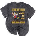 5th Grade Graduation Shirt Dabbing Unicorn Boys Class 2018 Mineral Wash Tshirts Mineral Black