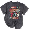 This Is My 70s Costume Vintage Style Nostalgia 1970s Retro Mineral Wash Tshirts Mineral Black