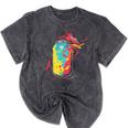 80s Nostalgia Soda Can Mineral Wash Tshirts Mineral Black