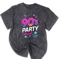 90's Party 90s Nostalgia Retro Rave Dance Music Mineral Wash Tshirts Mineral Black 90's Party 90s Nostalgia Retro Rave Dance Music Mineral Wash Tshirts Mineral Black