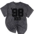 '98 Kid Perfect Vintage Retro Nostalgia Gear For Year 1998 Mineral Wash Tshirts Mineral Black