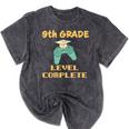 9th Grade Graduate Boys Girls Gamer Ninth Grade Graduation Mineral Wash Tshirts Mineral Black