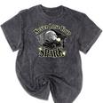 The Addams Family TV Series – Uncle Fester Graduation Spark Premium Mineral Wash Tshirts Mineral Black