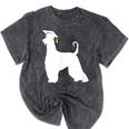 Afghan Hound Graduation Dog Graduate Men Women Kids Mineral Wash Tshirts Mineral Black