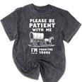 Amusing Wagon Pace Please Be Patient I'm From The 1900s Premium Mineral Wash Tshirts Mineral Black Amusing Wagon Pace Please Be Patient I'm From The 1900s Premium Mineral Wash Tshirts Mineral Black
