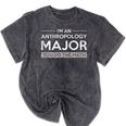 Anthropology Major College Graduation Gift Mineral Wash Tshirts Mineral Black