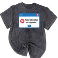 Anti Social Introvert Social Interaction Not Supported Mineral Wash Tshirts Mineral Black Anti Social Introvert Social Interaction Not Supported Mineral Wash Tshirts Mineral Black
