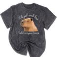Antisocial Introvert Capybara Sarcastic Humor Mineral Wash Tshirts Mineral Black Antisocial Introvert Capybara Sarcastic Humor Mineral Wash Tshirts Mineral Black
