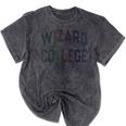 Antisocial WIZARD COLLEGE Introvert Don't Call Me Mineral Wash Tshirts Mineral Black