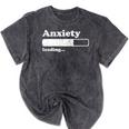 Anxiety Shirts Introvert Social Anxiety Premium Mineral Wash Tshirts Mineral Black