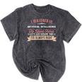 Artificial Intelligence Major Student Shirt Graduation Mineral Wash Tshirts Mineral Black